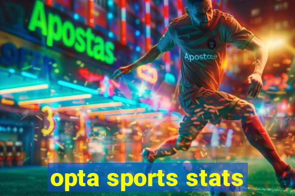 opta sports stats